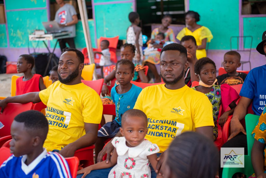 mbghana time at the orphanage