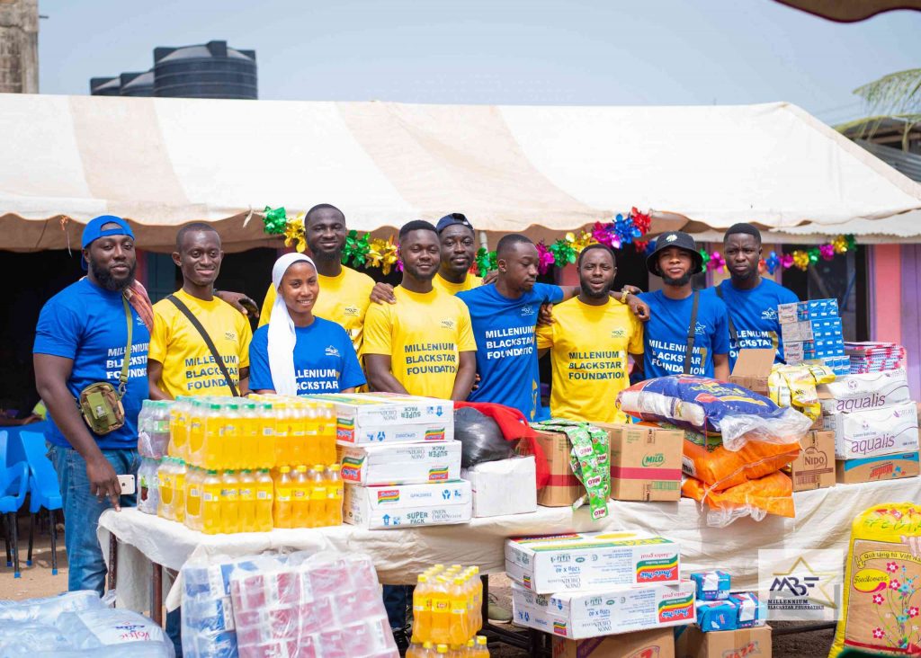 presentation of gifts by mbf ghana