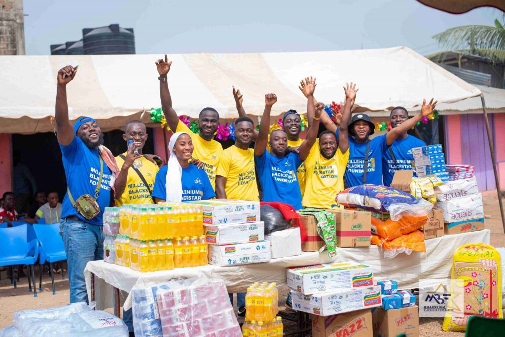 presentation of gifts by mbf ghana